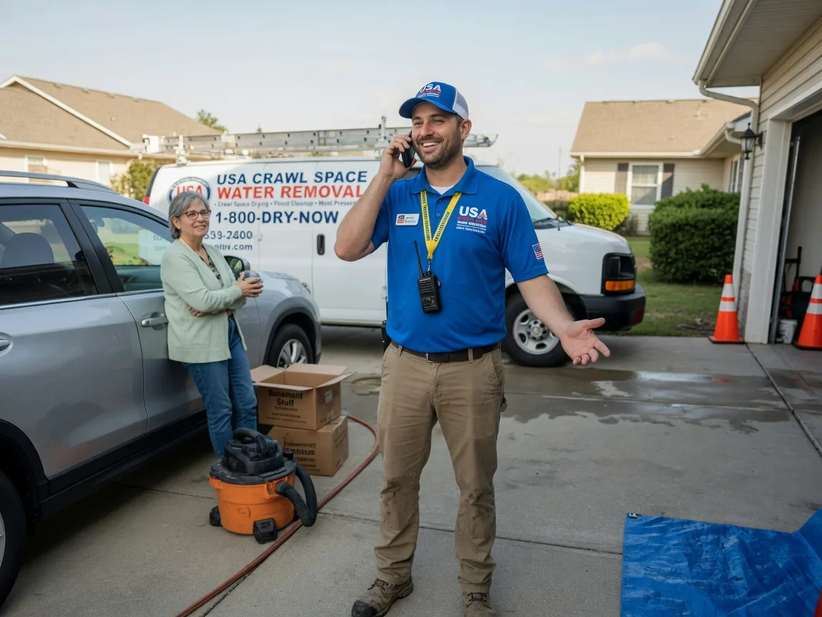 Crawl Space Water Removal West Leisenring, PA FAQs